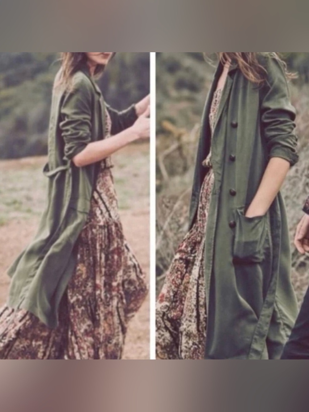 Free People Trench Coat